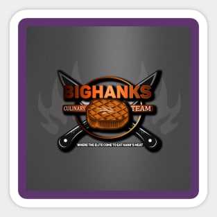 big hank culinary team Sticker